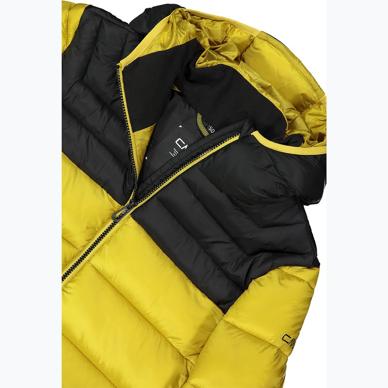 Kurtka ocieplana męska CMP 35K3747 Fix Hood golden green 9