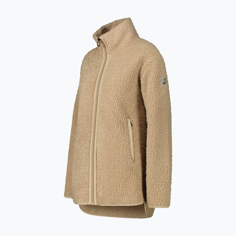 Bluza polarowa damska CMP 35P3846 Long Teddy Highloft cookie 3