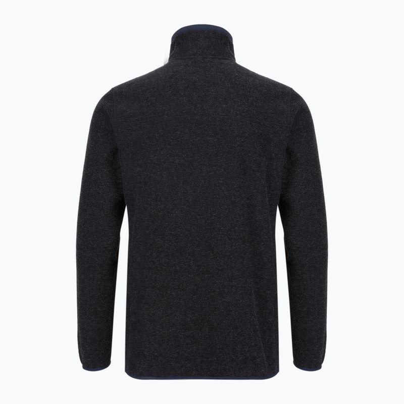 Bluza polarowa męska CMP 35H3907 Melange Knitted b.blue melange/b.blue 2