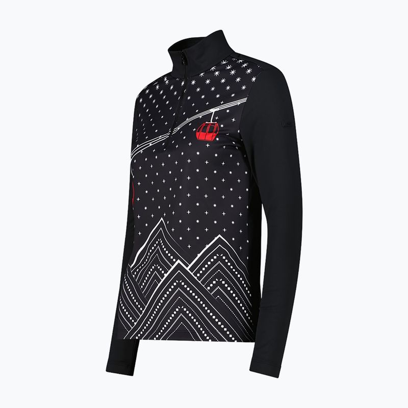 Bluza damska CMP 35L0496 Sweat nero 3