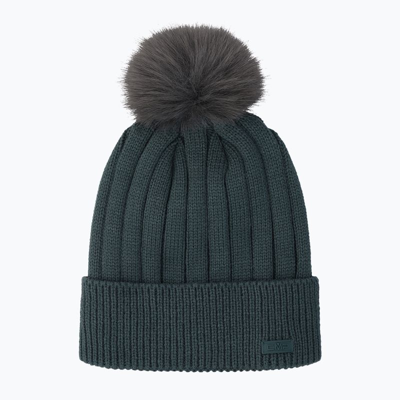 Czapka zimowa damska CMP 5505676 Knitted trek green 2