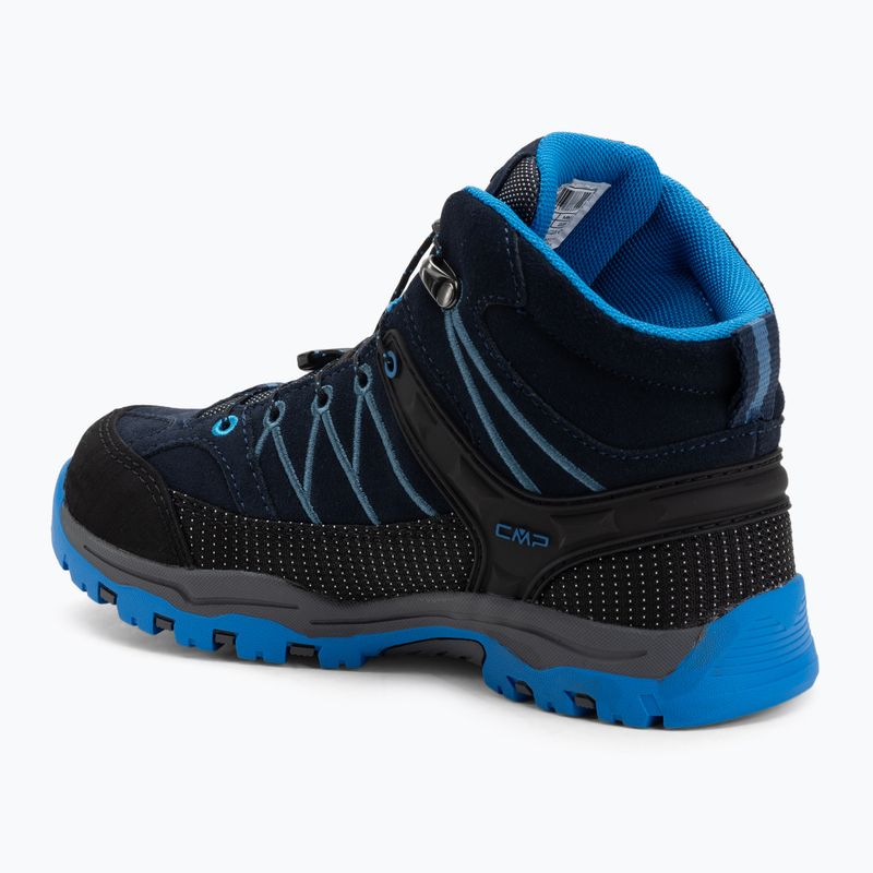 Buty trekkingowe juniorskie CMP Rigel Mid Wp b.blue/bluestone/royal blue 3