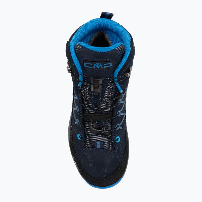 Buty trekkingowe juniorskie CMP Rigel Mid Wp b.blue/bluestone/royal blue 5