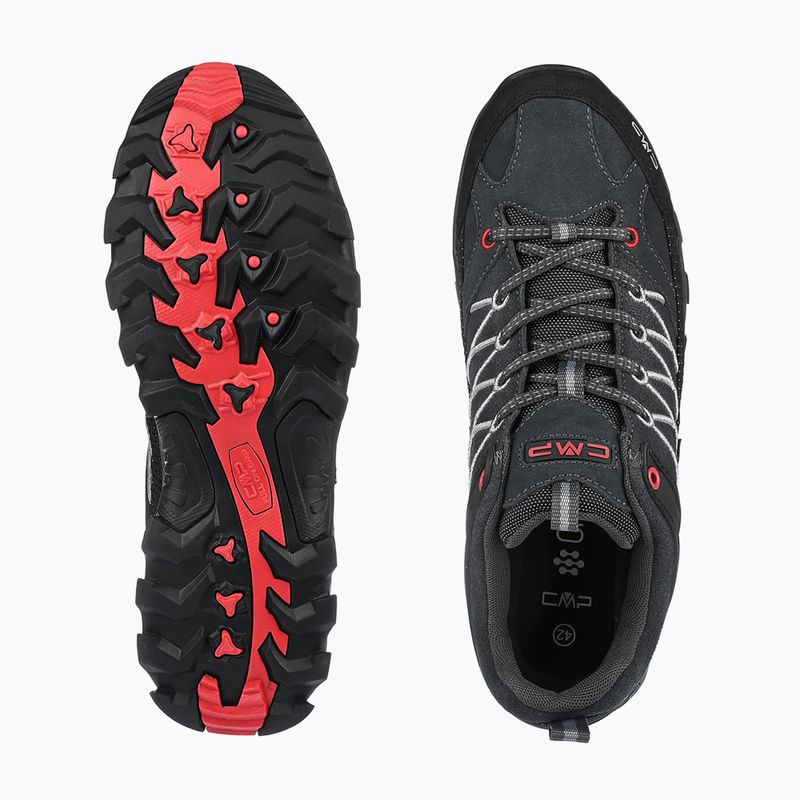Buty trekkingowe męskie CMP Rigel Low titanio/ferrari 5