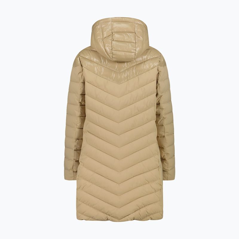 Płaszcz ocieplany damska CMP 35K3566 Snaps Hood Parka cookie 2