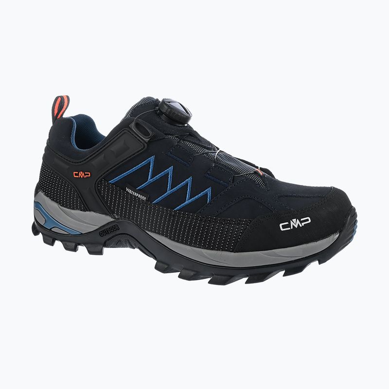 Buty trekkingowe męskie CMP Rigel Low Fitgo Wp b.blue/flash orange