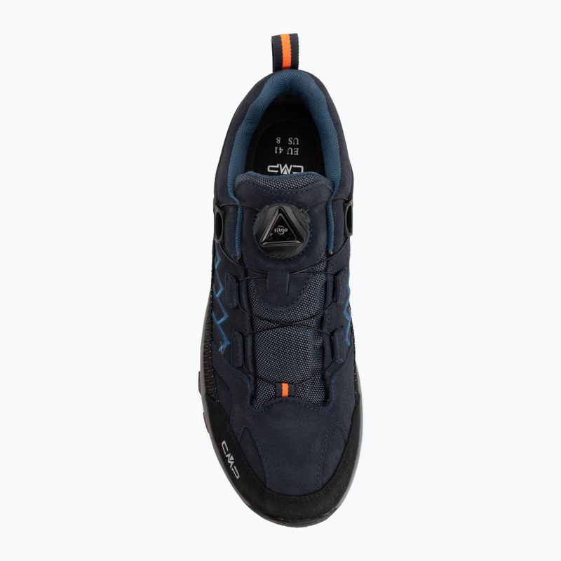 Buty trekkingowe męskie CMP Rigel Low Fitgo Wp b.blue/flash orange 5