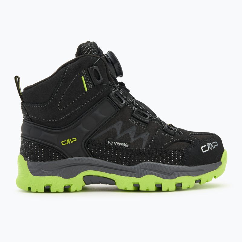 Buty trekkingowe dziecięce CMP Kiruna Mid Fitgo Fleece Wp piombo/acido 2