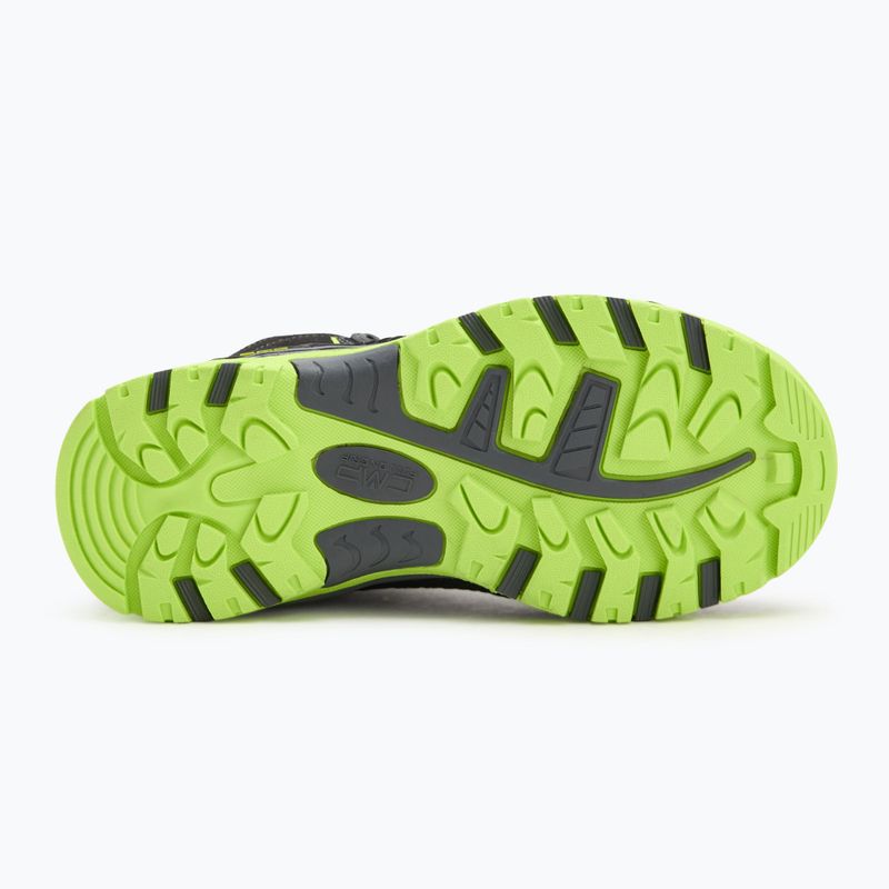 Buty trekkingowe dziecięce CMP Kiruna Mid Fitgo Fleece Wp piombo/acido 4