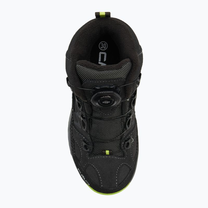Buty trekkingowe dziecięce CMP Kiruna Mid Fitgo Fleece Wp piombo/acido 5