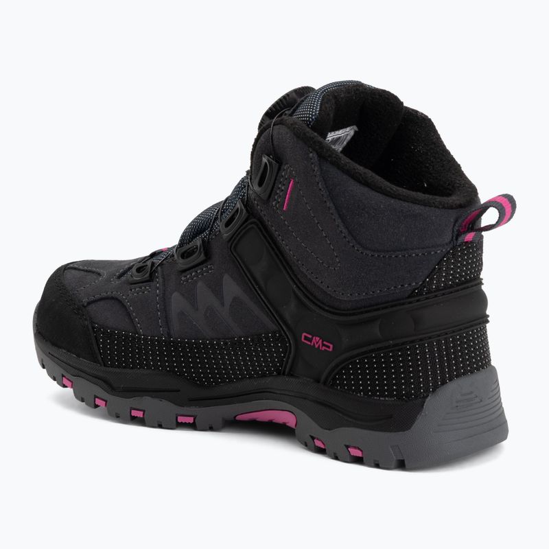 Buty trekkingowe dziecięce CMP Kiruna Mid Fitgo Fleece Wp antracite/festival 3