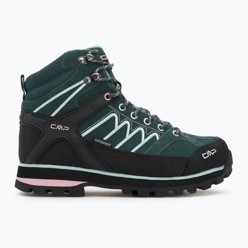 Buty trekkingowe damskie CMP Moon Mid WP trek/green/pink 2