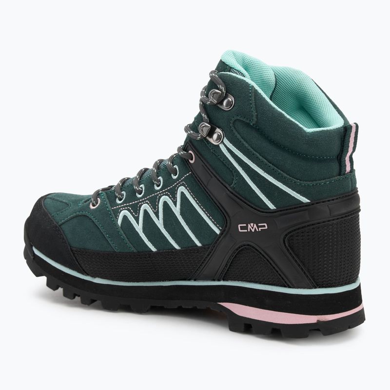 Buty trekkingowe damskie CMP Moon Mid WP trek/green/pink 3