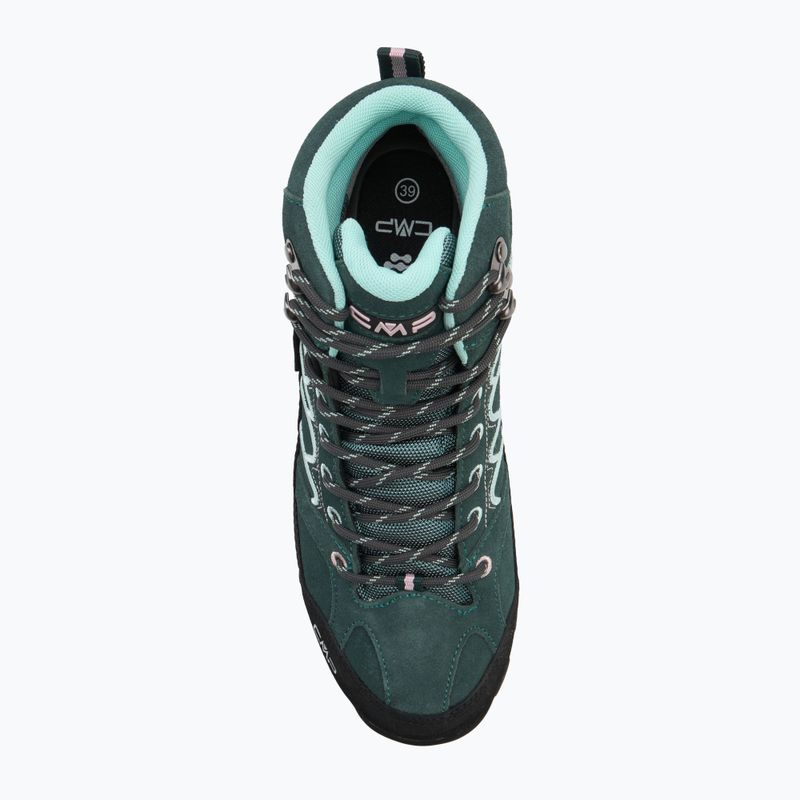 Buty trekkingowe damskie CMP Moon Mid WP trek/green/pink 5