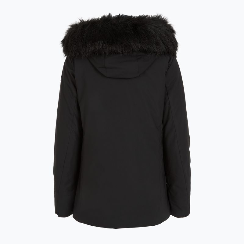 Kurtka ocieplana damska CMP 35K3626F Zip Hood Synthetic Fur nero 2