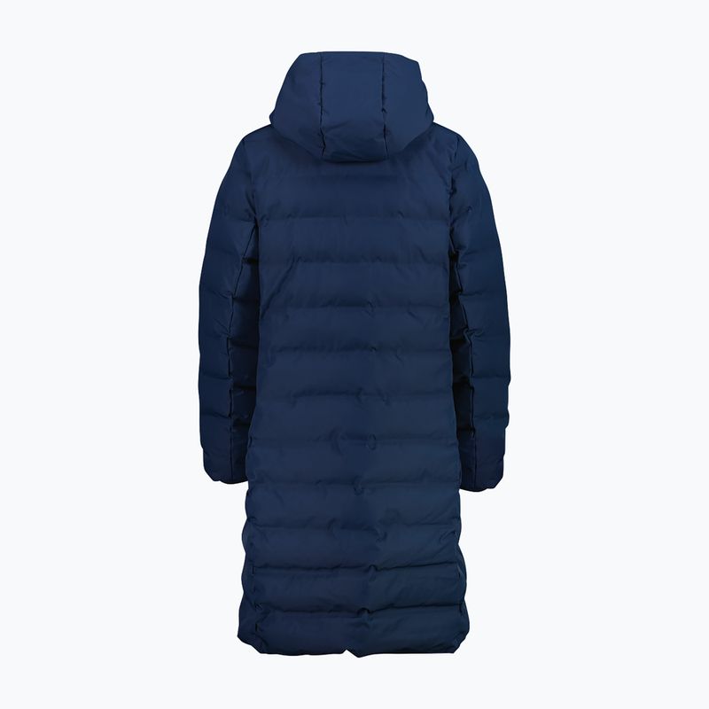 Płaszcz ocieplany damski CMP 35K3676 Coat Fix Hood blue ink 2