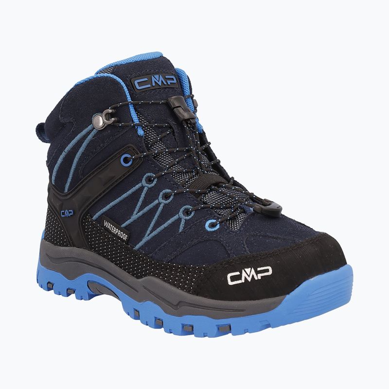 Buty trekkingowe juniorskie CMP Rigel Mid Wp b.blue/bluestone/royal blue 8