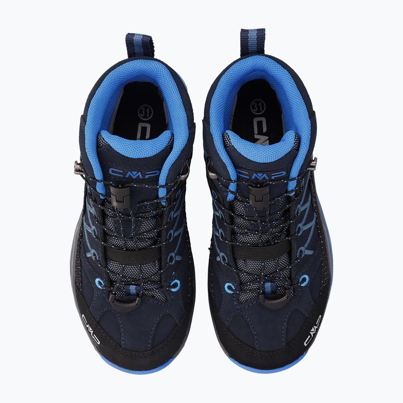 Buty trekkingowe juniorskie CMP Rigel Mid Wp b.blue/bluestone/royal blue 13