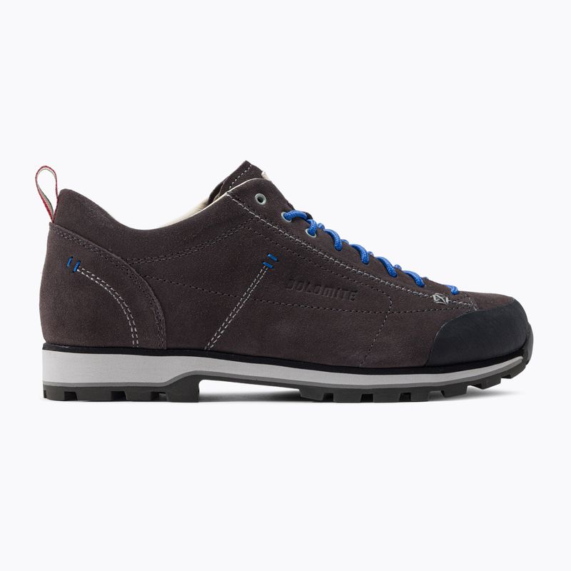Buty turystyczne męskie Dolomite 54 Low anthracite/blue 2