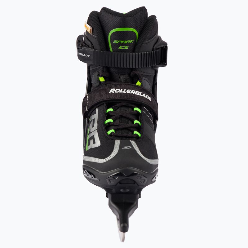 Łyżwy męskie Rollerblade Spark Ice nero verde 3