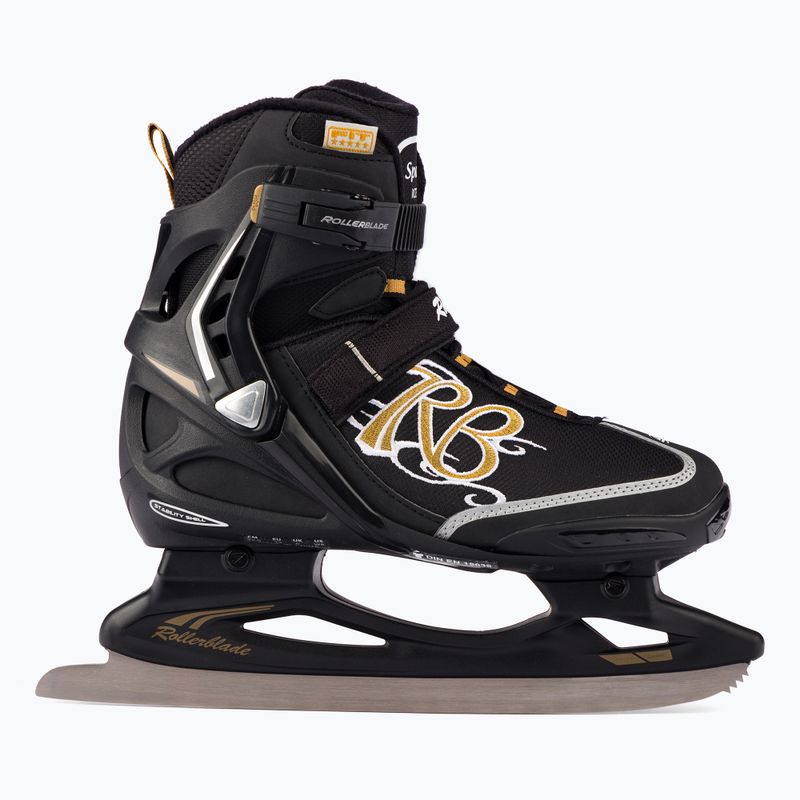 Łyżwy damskie Rollerblade Spark Ice W nero oro 2