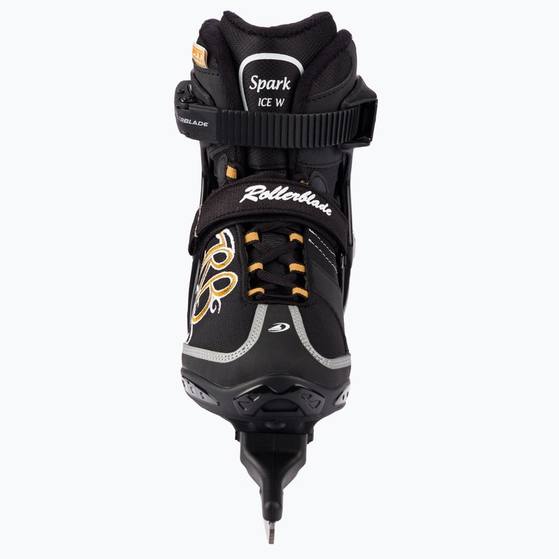 Łyżwy damskie Rollerblade Spark Ice W nero oro 3