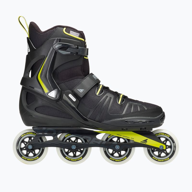 Rolki męskie Rollerblade RB XL black/yellow 3