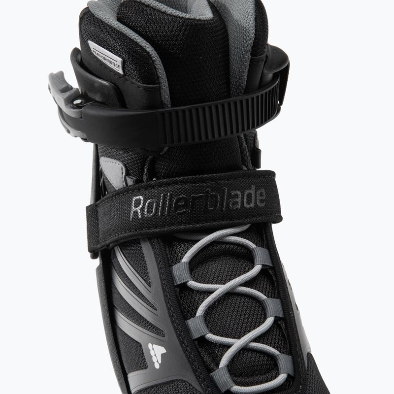 Rolki męskie Rollerblade Zetrablade black/silver 5