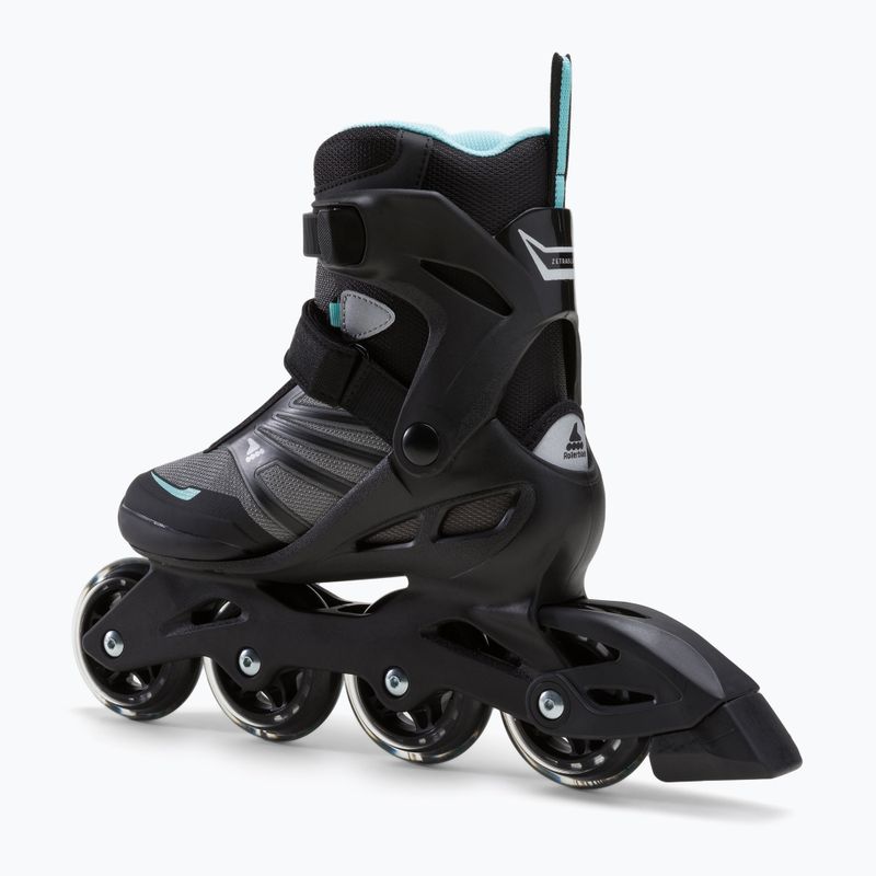 Rolki damskie Rollerblade Zetrablade W black/light blue 3