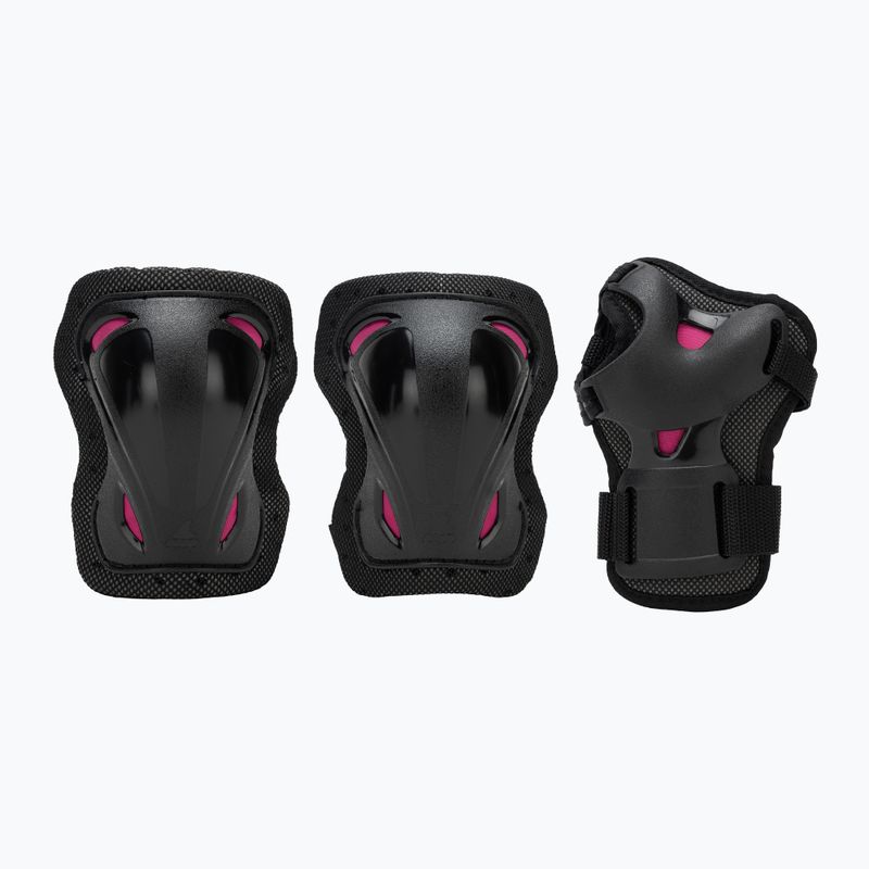 Zestaw ochraniaczy damskich Rollerblade Skate Gear W black/raspberry