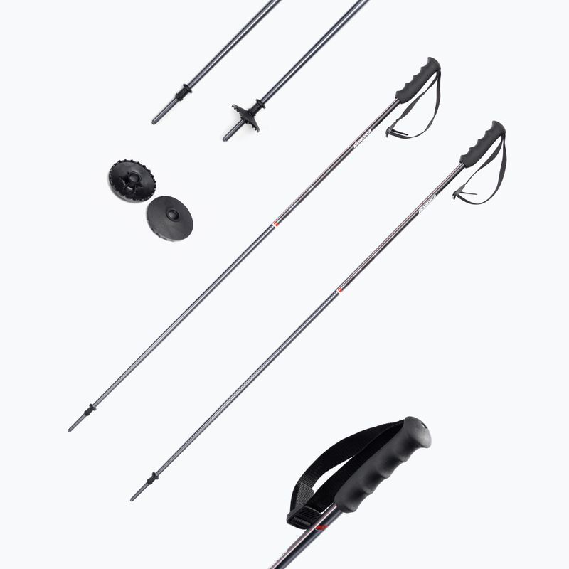 Kije narciarskie Nordica Alpine TI 16 MM grey/red 6