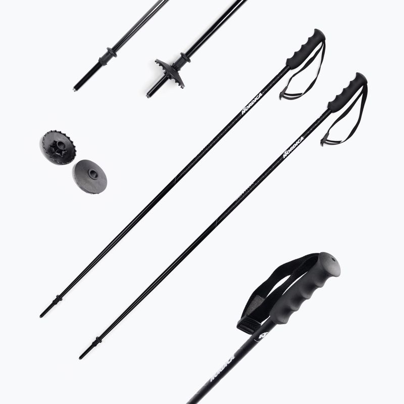 Kije narciarskie damskie Nordica Alpine TI Woman 16 MM black/silver 6