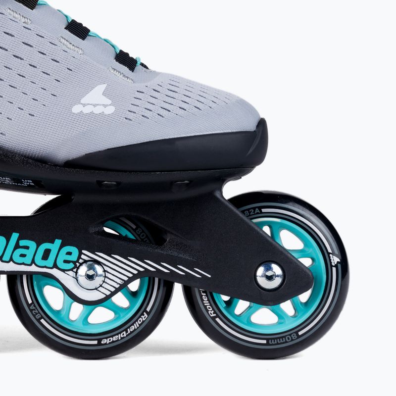 Rolki damskie Rollerblade Zetrablade Elite W black/powder blue 7