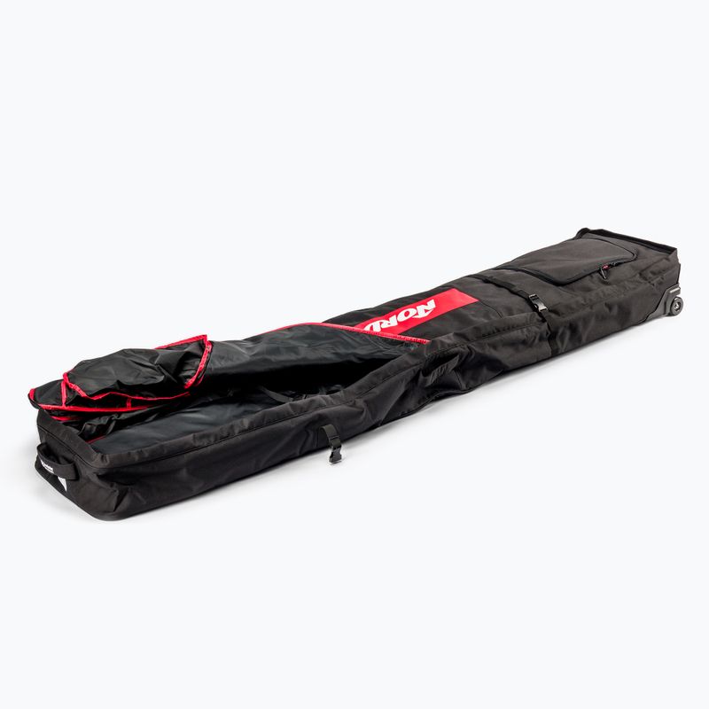 Pokrowiec na narty Nordica Double Roller Ski Bag Eco black/red 3
