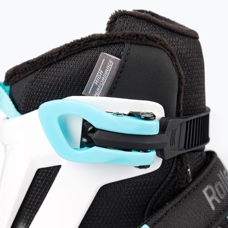 Łyżwy damskie Rollerblade Spark XT W black/light blue 6