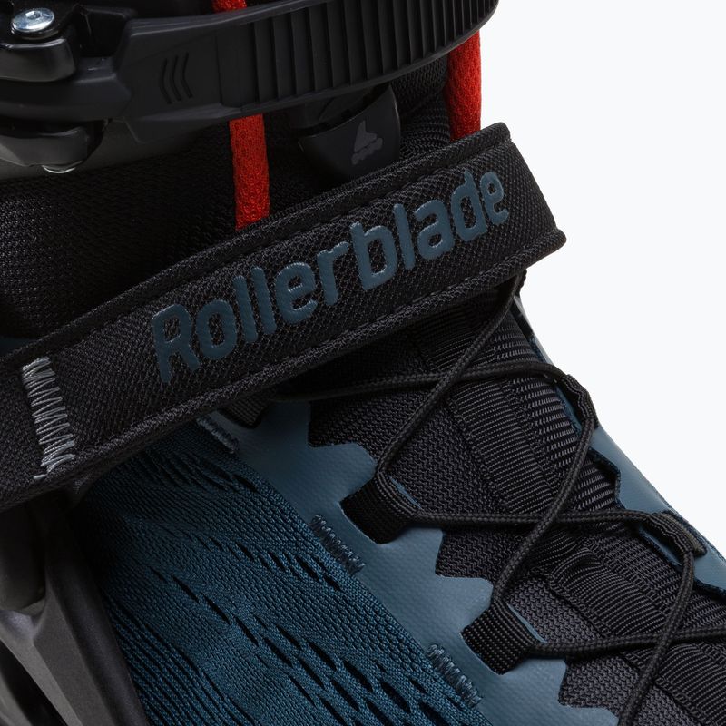 Rolki męskie Rollerblade Macroblade 90 orion blue/spicy orange 5