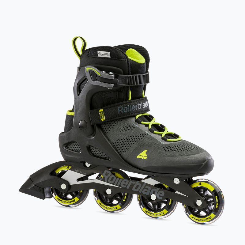 Rolki męskie Rollerblade Macroblade 80 black/lime 8