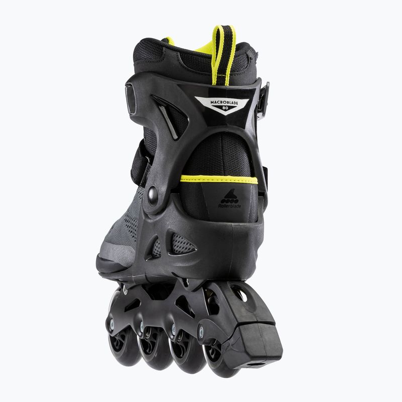 Rolki męskie Rollerblade Macroblade 80 black/lime 12