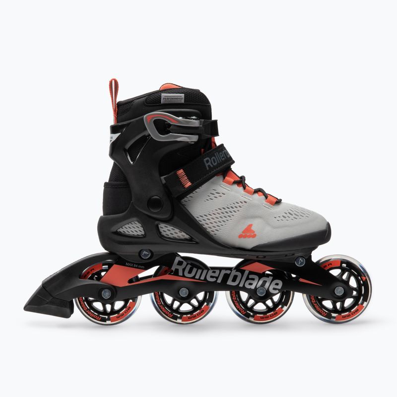 Rolki damskie Rollerblade Macroblade 80 W glacier grey/coral 2