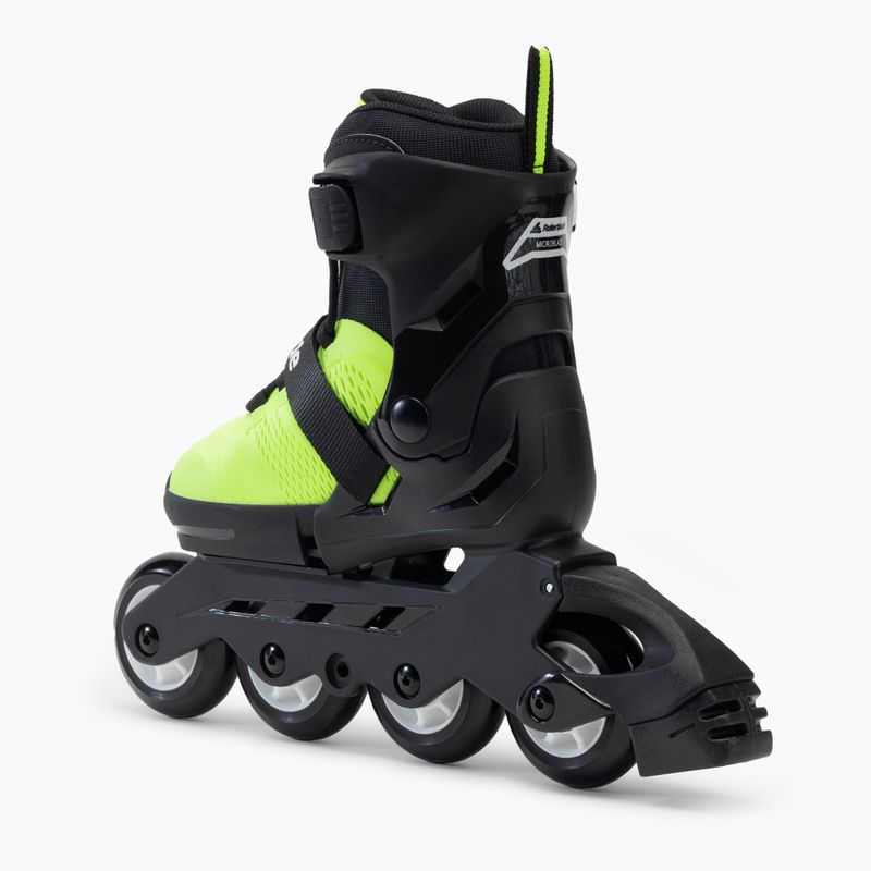 Rolki dziecięce Rollerblade Microblade Jr neon yellow 3