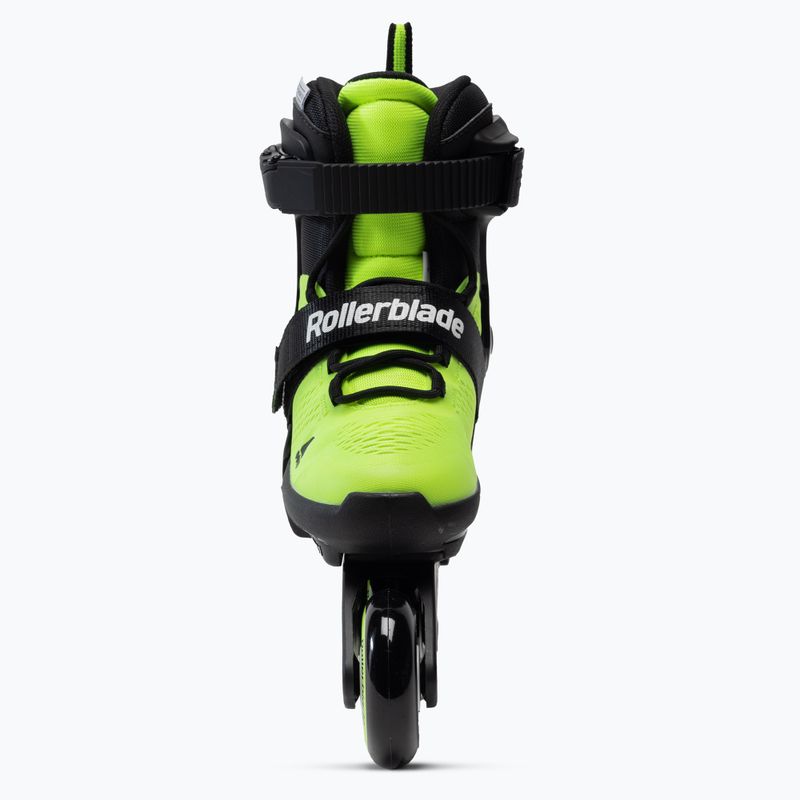 Rolki dziecięce Rollerblade Microblade Jr neon yellow 4