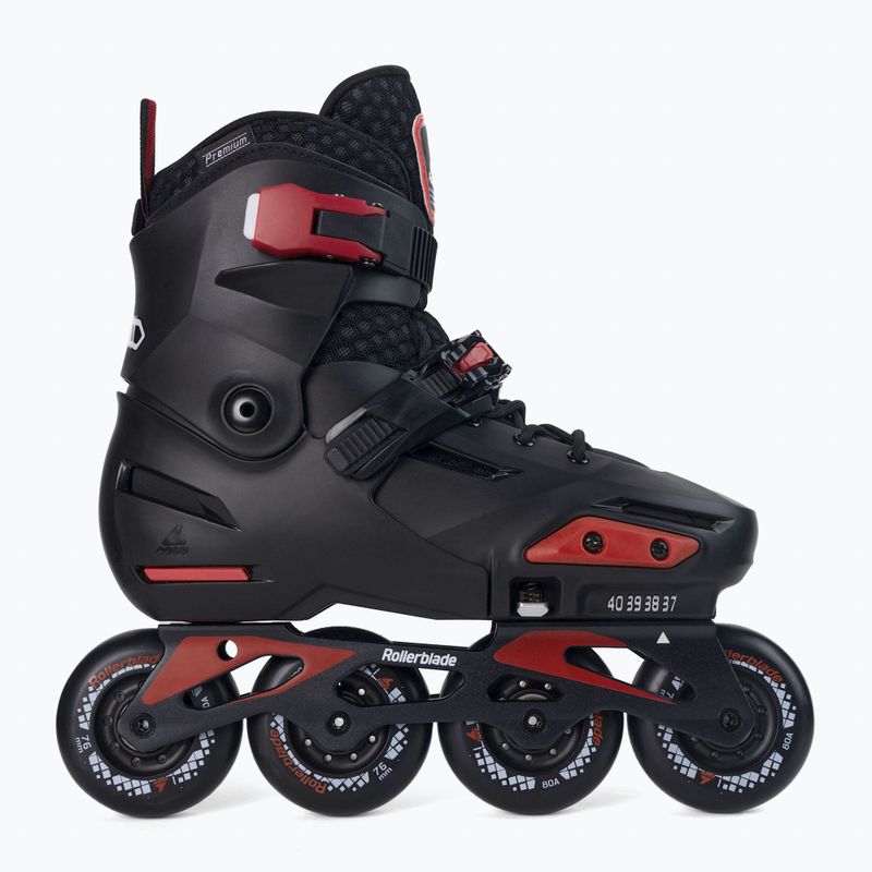 Rolki dziecięce Rollerblade Apex Jr black 2