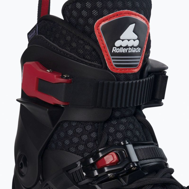 Rolki dziecięce Rollerblade Apex Jr black 5