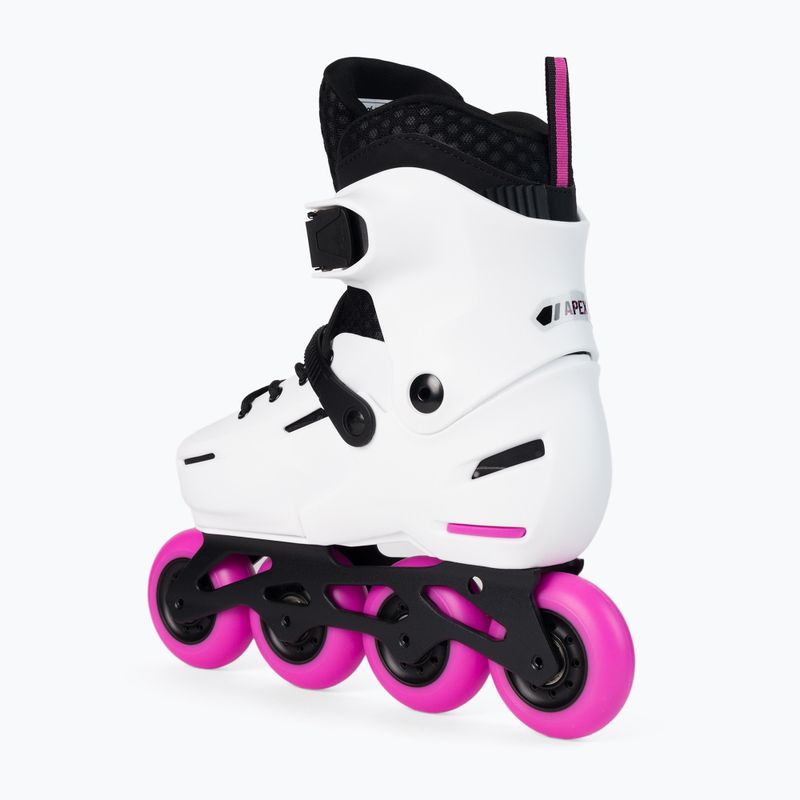 Rolki dziecięce Rollerblade Apex G Jr white/pink 5