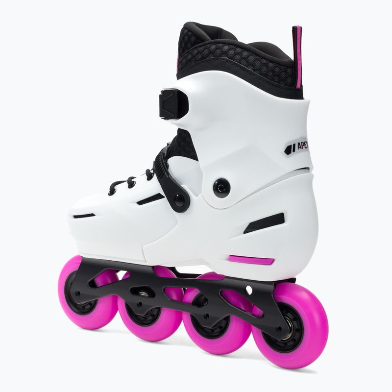 Rolki dziecięce Rollerblade Apex G Jr white/pink 6