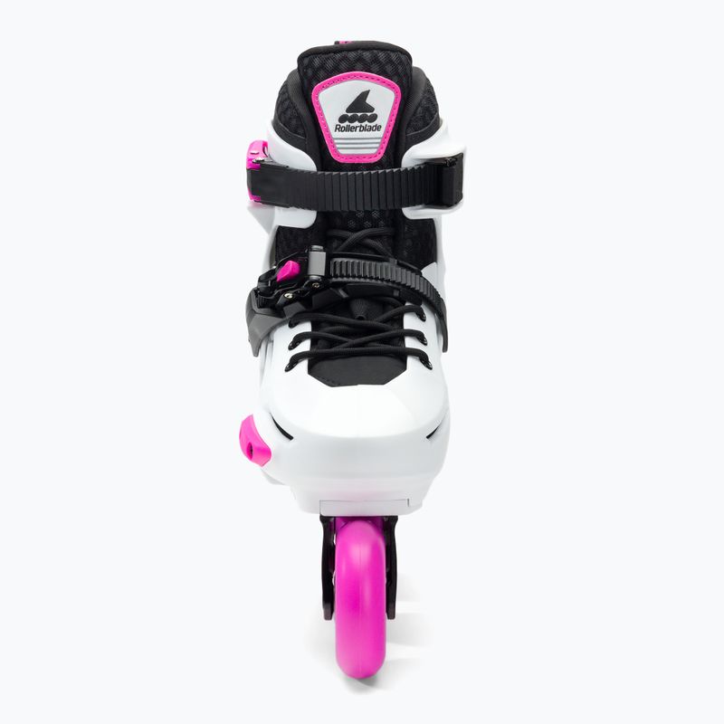 Rolki dziecięce Rollerblade Apex G Jr white/pink 7