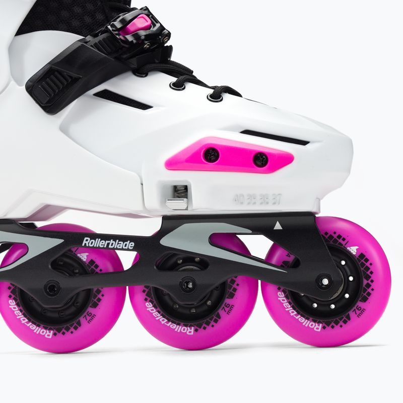 Rolki dziecięce Rollerblade Apex G Jr white/pink 14