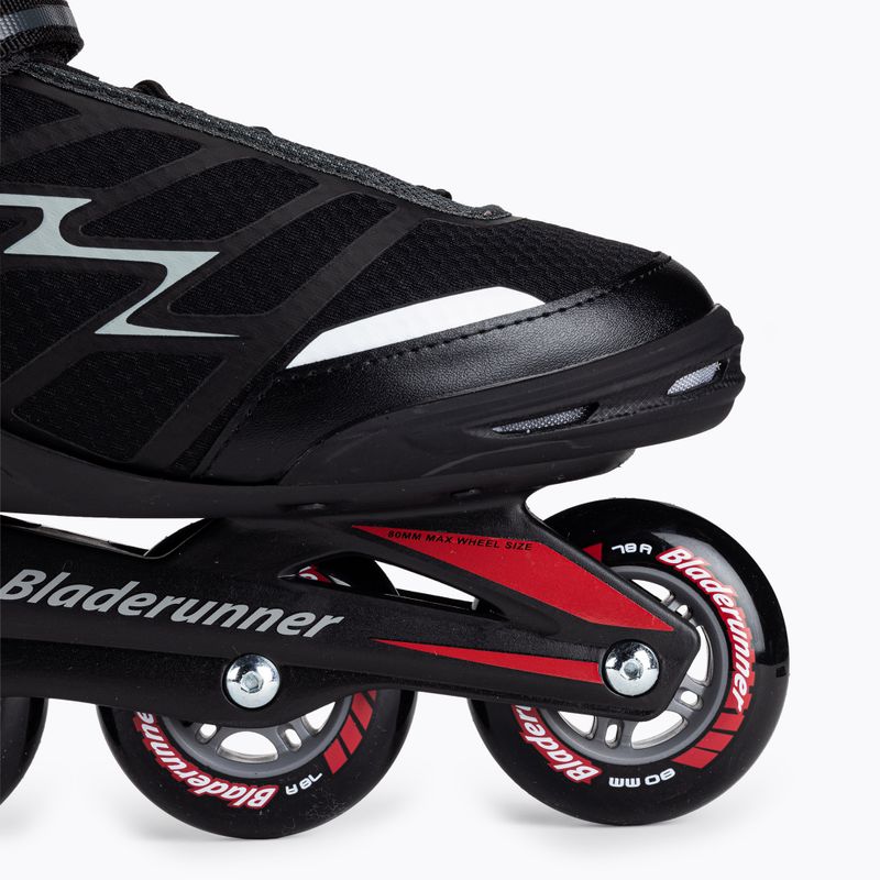 Rolki męskie Bladerunner by Rollerblade Advantage Pro XT black/red 6