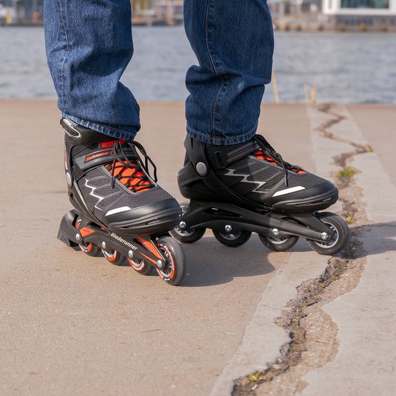 Rolki męskie Bladerunner by Rollerblade Advantage Pro XT black/red 9