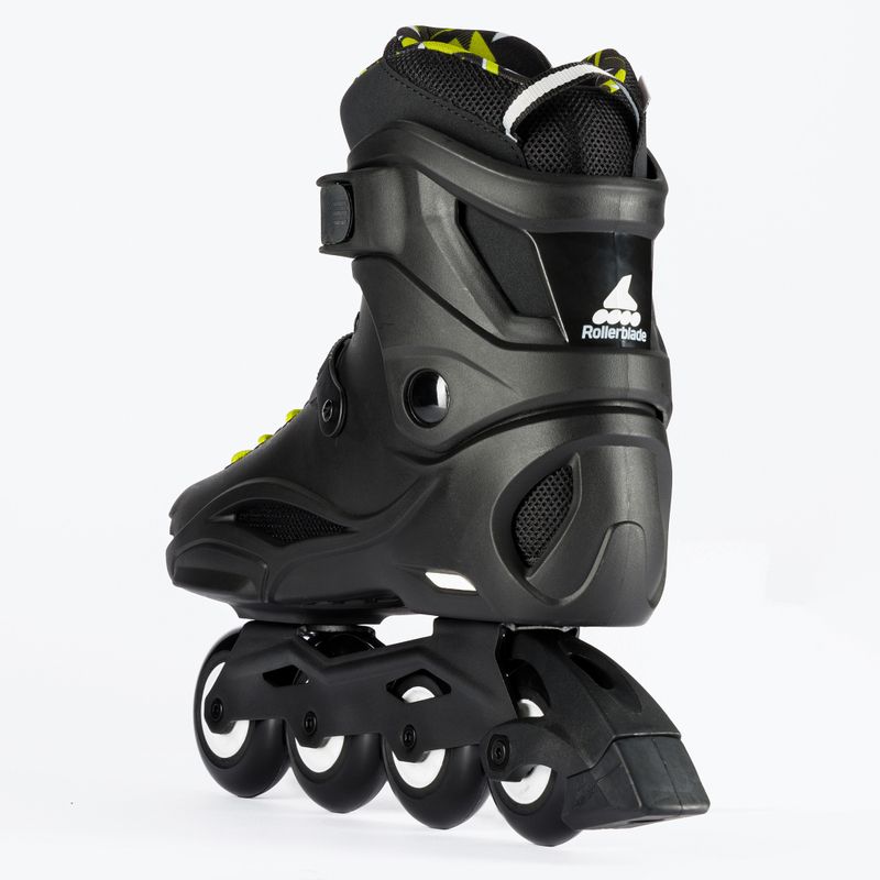 Rolki męskie Rollerblade RB Cruiser black/neon yellow 3